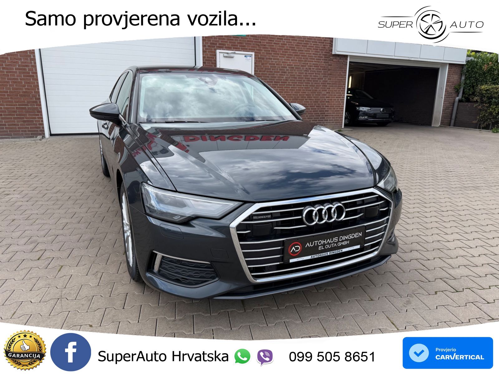 Audi A6 50 TDI V6 (286 KS) quattro tiptronic LED+GR SJED+ACC
