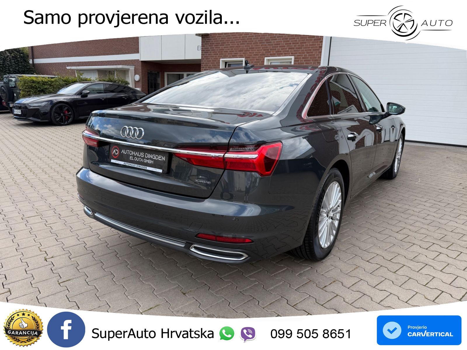 Audi A6 50 TDI V6 (286 KS) quattro tiptronic LED+GR SJED+ACC