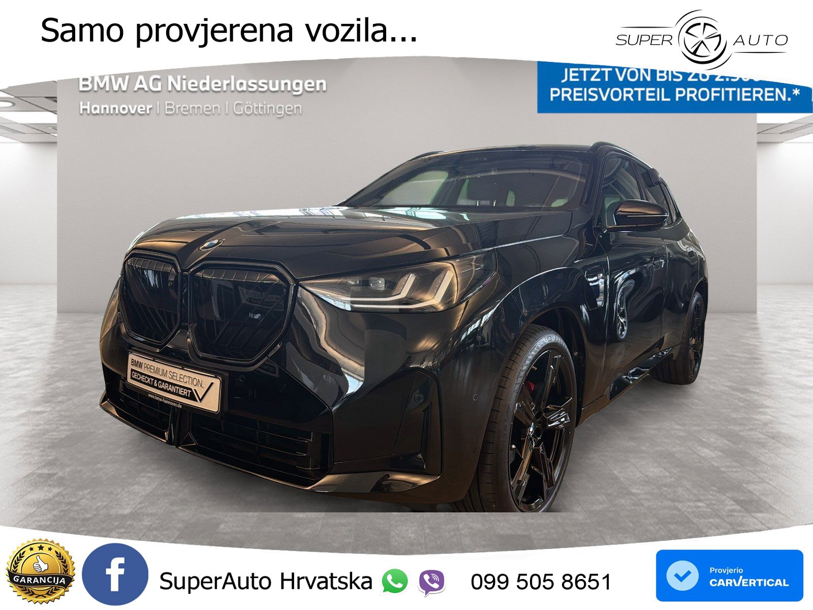 BMW X3 30e xDrive Steptronic M Sport LED+GR SJED+ACC
