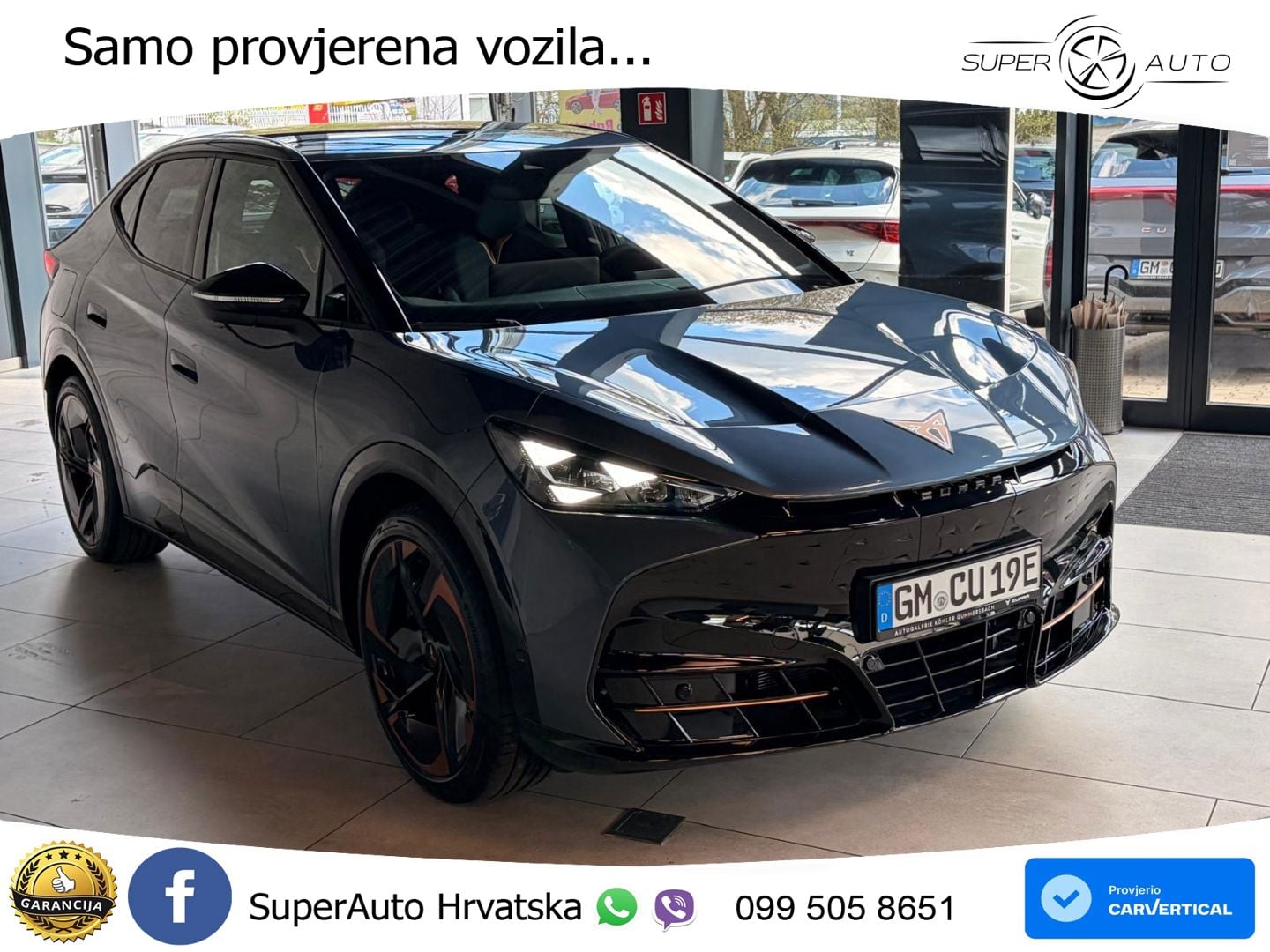 Cupra Tavascan 82 kWh (340 KS)  4WD VZ MATRIX+GR SJED+KAM