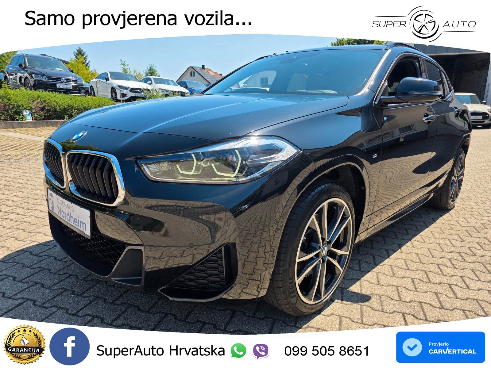 BMW X2 xDrive25d Steptronic M Sport LED+GR SJED+ACC