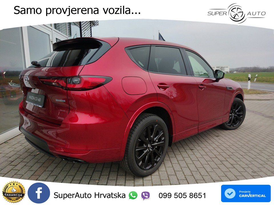 Mazda CX-60 2.5 e-Skyactiv (328 KS) AWD Automatic MATRIX+GR SJED+KAM