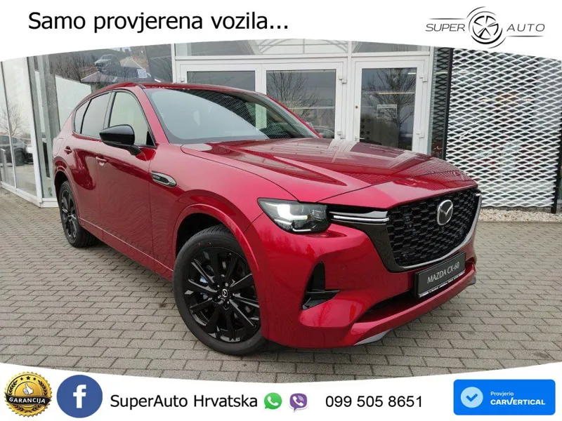 Mazda CX-60 2.5 e-Skyactiv (328 KS) AWD Automatic MATRIX+GR SJED+KAM