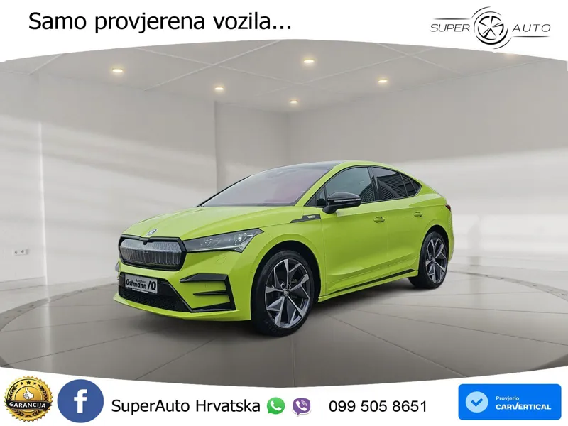 Škoda Enyaq Coupe iV RS 82 kWh (299 KS) AWD Suite LED+GR SJED+ACC