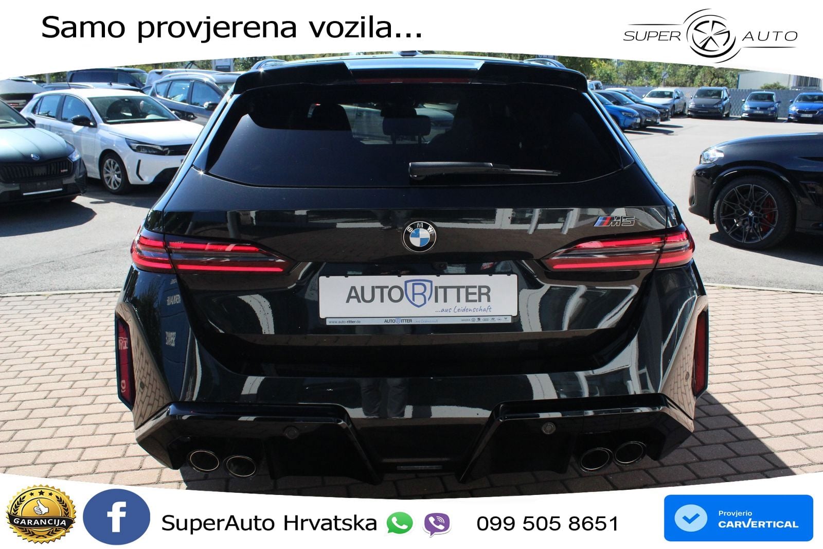 BMW M5 Touring 4.4 V8 (727 KS) xDrive Steptronic ACC+HEAD+4xGR SJED+360+PANO
