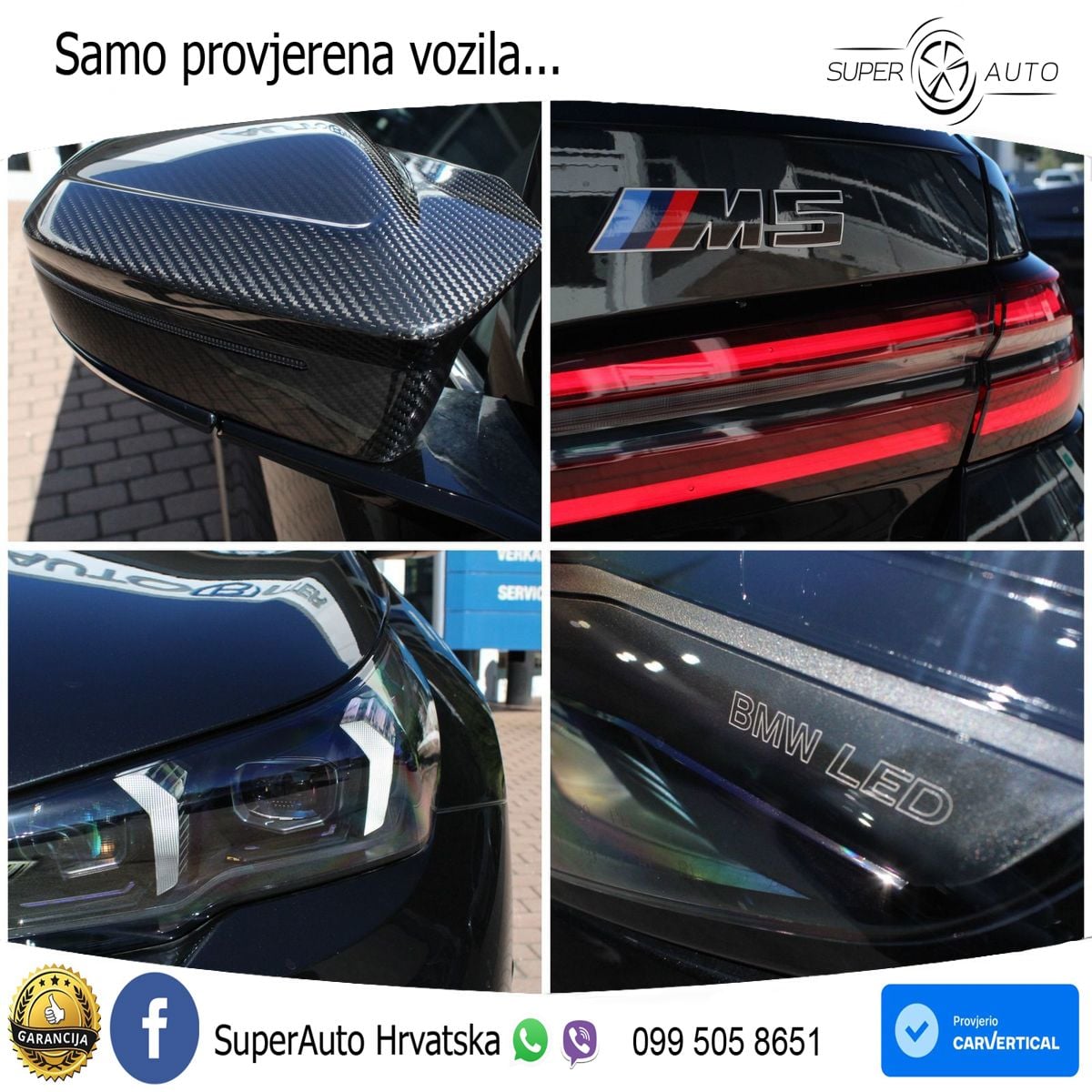 BMW M5 Touring 4.4 V8 (727 KS) xDrive Steptronic ACC+HEAD+4xGR SJED+360+PANO