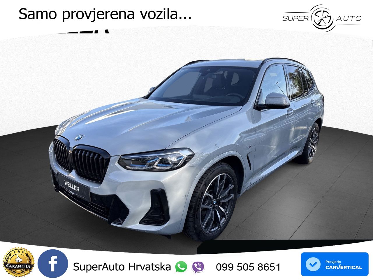 BMW X3 30d xDrive Steptronic M Sport LED+GR SJED+ACC
