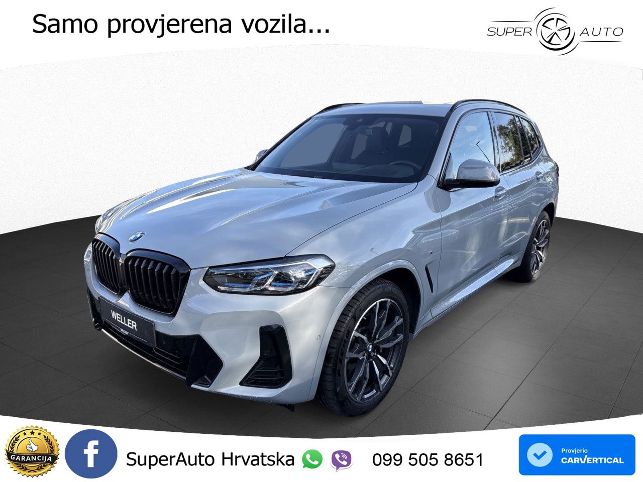 BMW X3 30d xDrive Steptronic M Sport LED+GR SJED+ACC