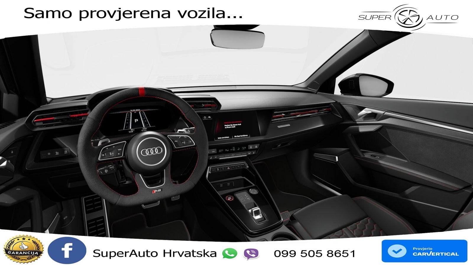 Audi RS3 Sedan 2.5 TFSI (400 KS) quattro S tronic MATRIX+GR SJED+KAM