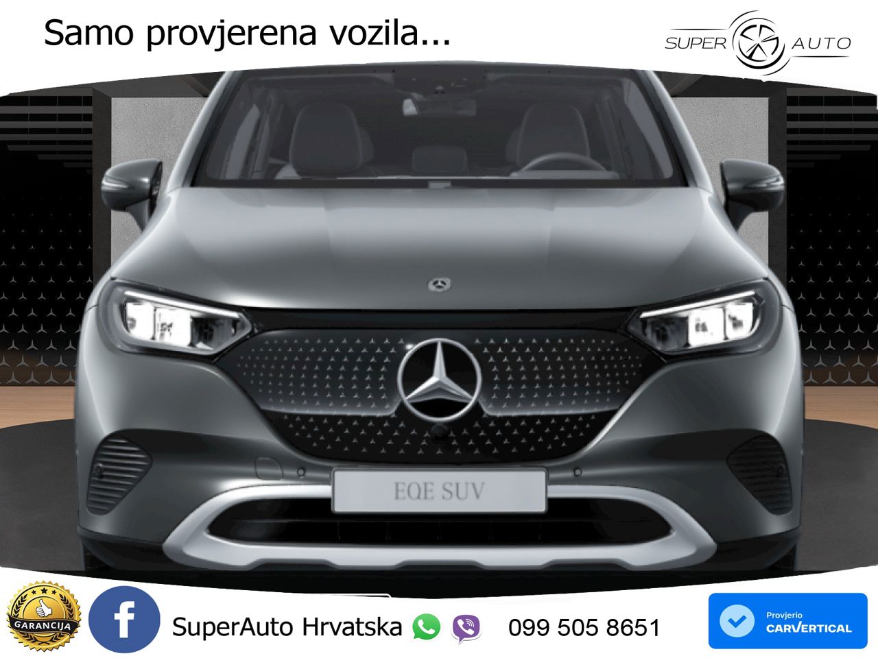 Mercedes EQE SUV 350+ 105 kWh (292 KS) LED+GR SJED+ACC