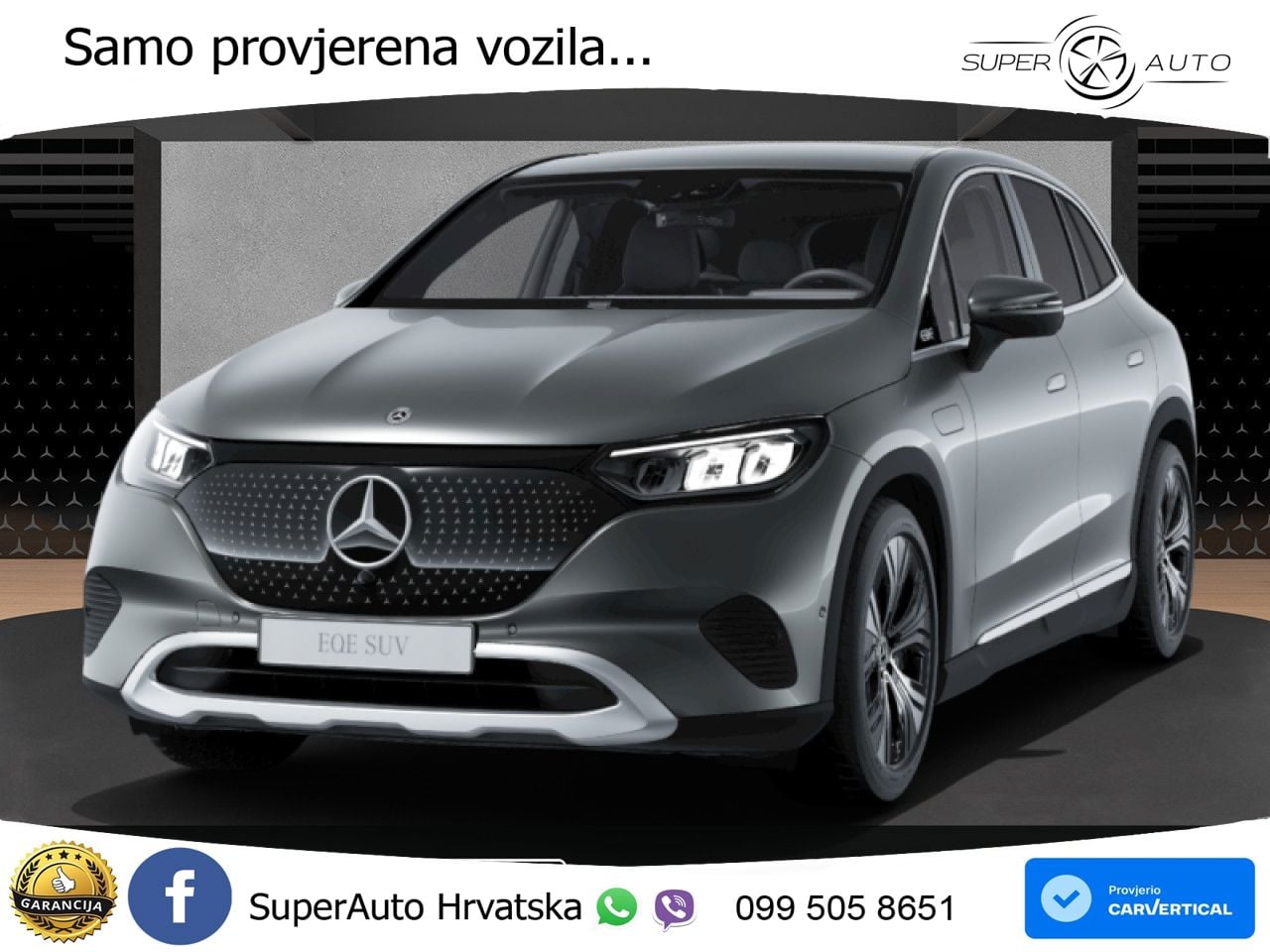 Mercedes EQE SUV 350+ 105 kWh (292 KS) LED+GR SJED+ACC