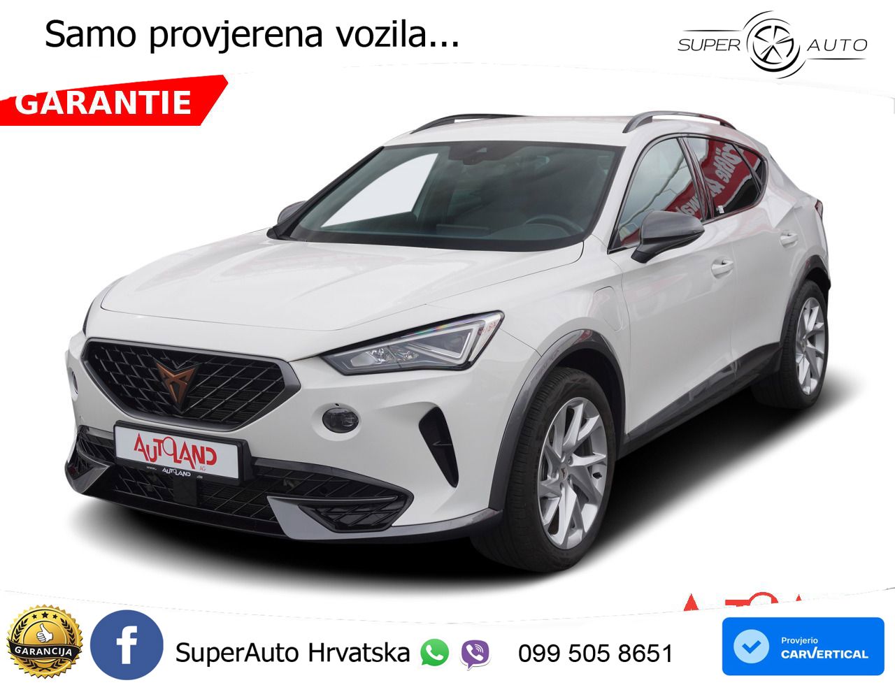 Cupra Formentor 1.4 TSI (204 KS) e-Hybrid DSG LED+GR SJED+ACC