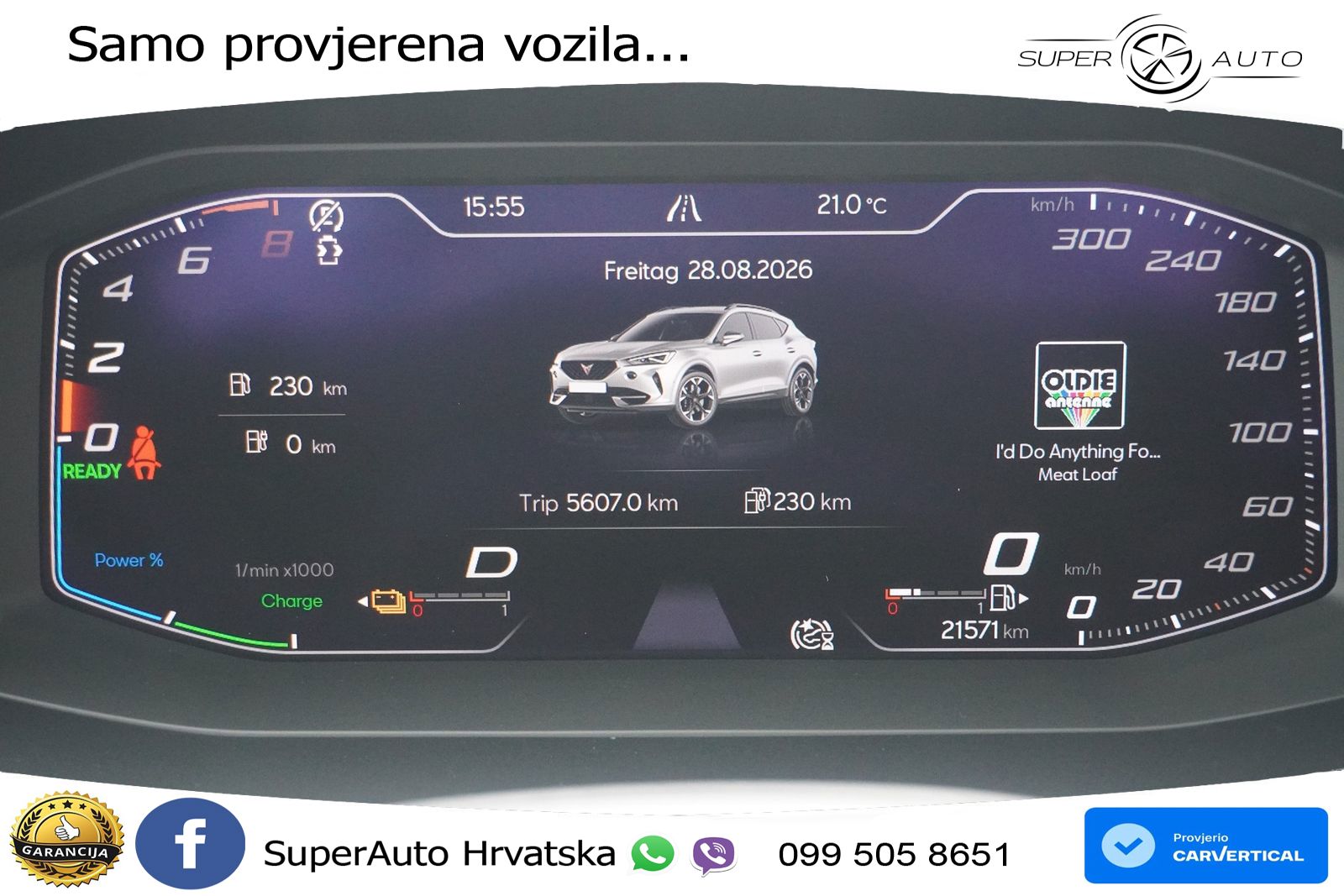 Cupra Formentor 1.4 TSI (204 KS) e-Hybrid DSG LED+GR SJED+ACC