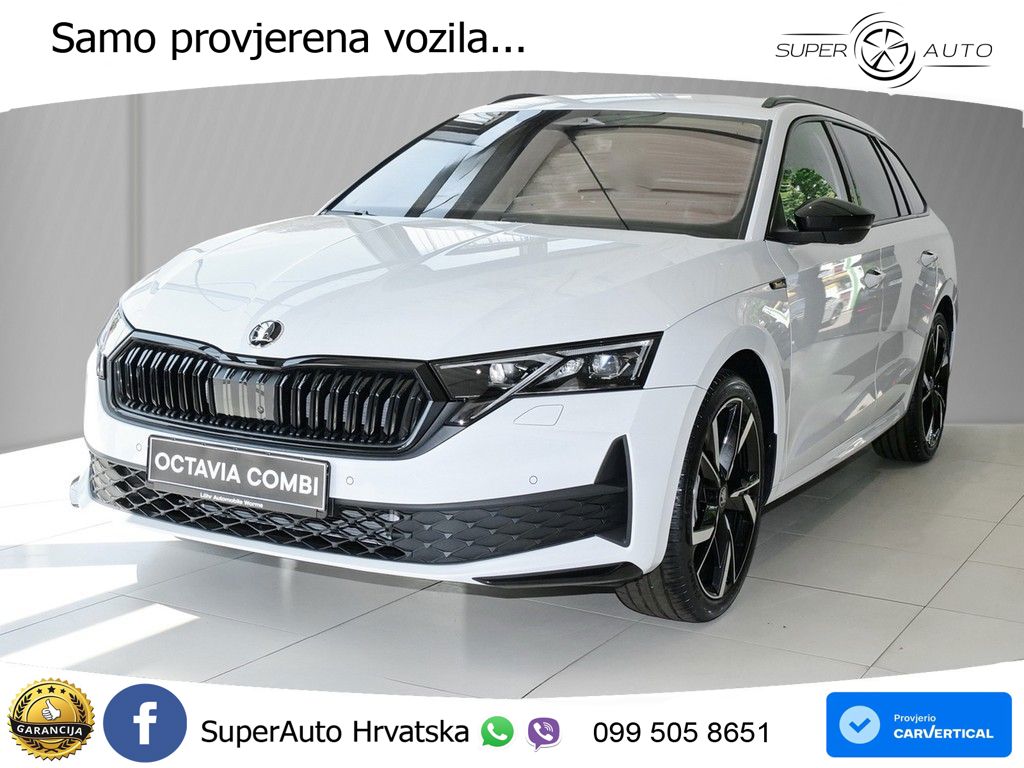 Škoda Octavia Combi 1.5 TSI (150 KS) DSG SportLine LED+GR SJED+ACC