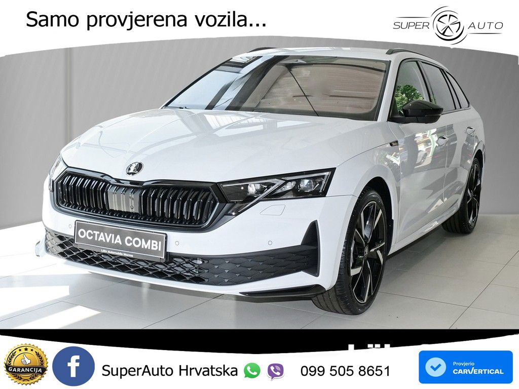 Škoda Octavia Combi 1.5 TSI (150 KS) DSG SportLine LED+GR SJED+ACC