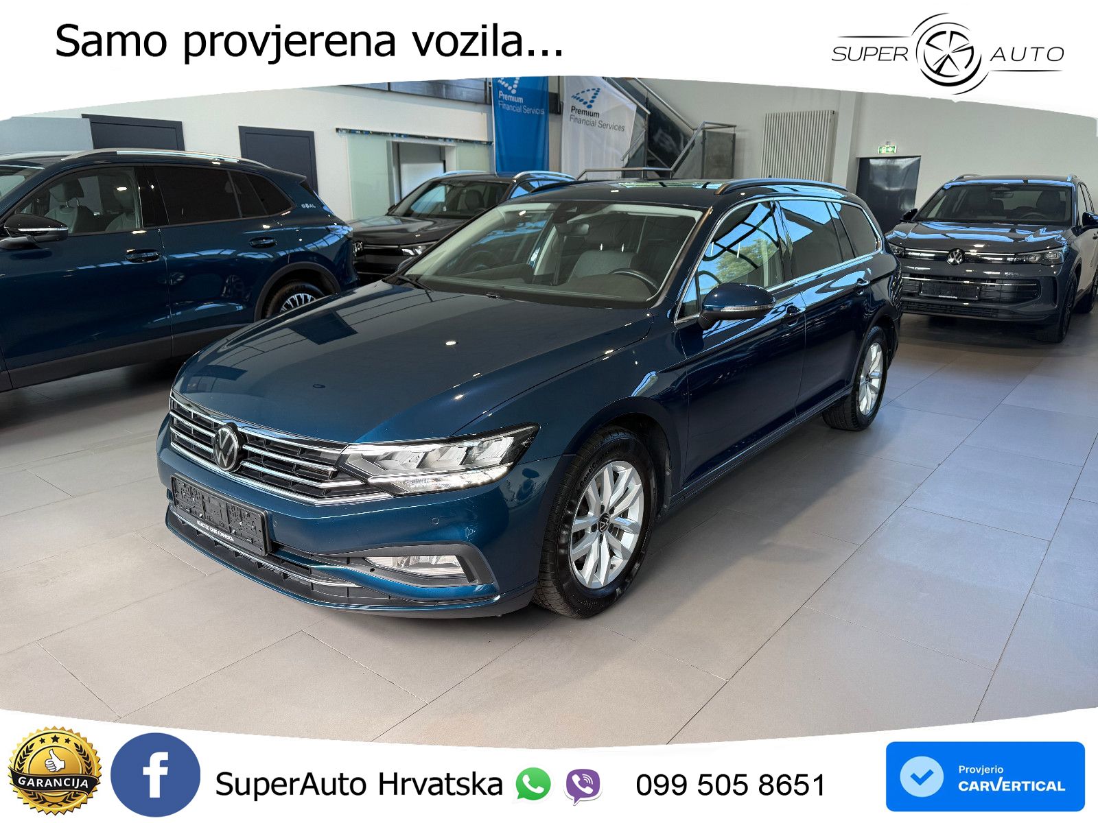 Volkswagen Passat Variant 2.0 TDI (150 KS) DSG Business LED+GR SJED+ACC