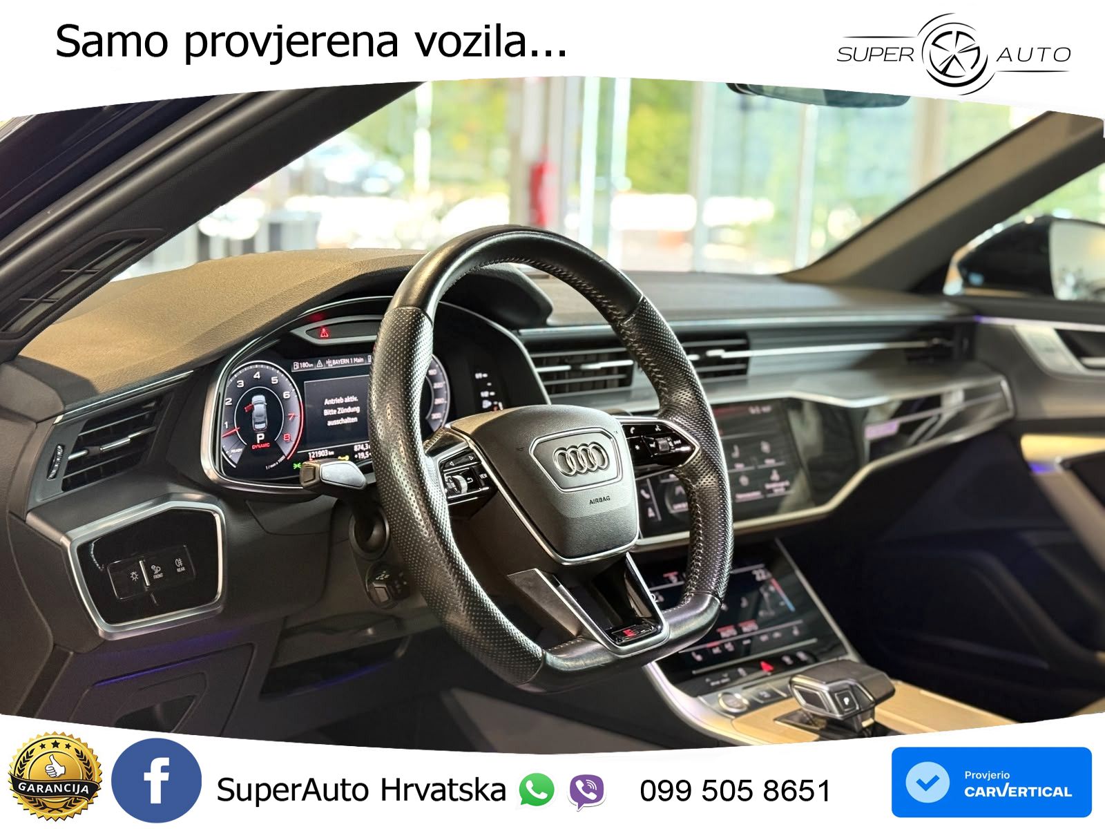 Audi A6 55 TFSI V6 (340 KS) quattro S tronic S line LED+GR SJED+ACC