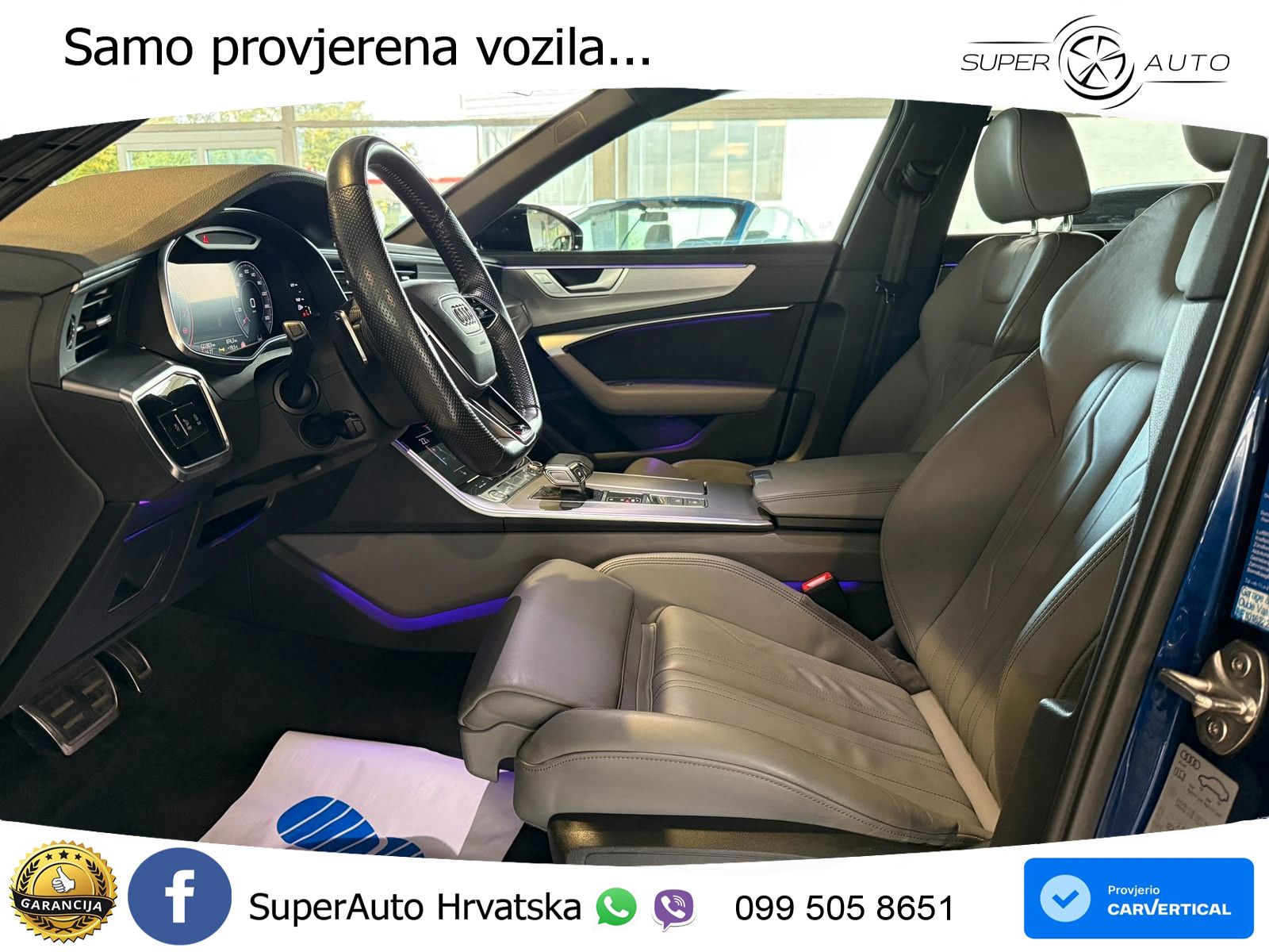 Audi A6 55 TFSI V6 (340 KS) quattro S tronic S line LED+GR SJED+ACC