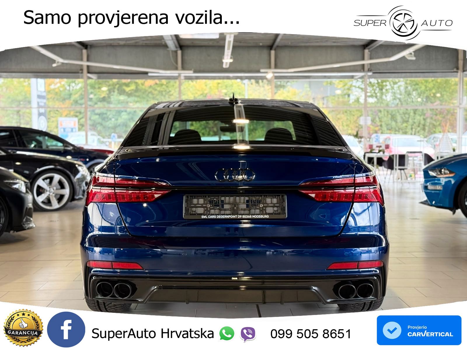 Audi A6 55 TFSI V6 (340 KS) quattro S tronic S line LED+GR SJED+ACC