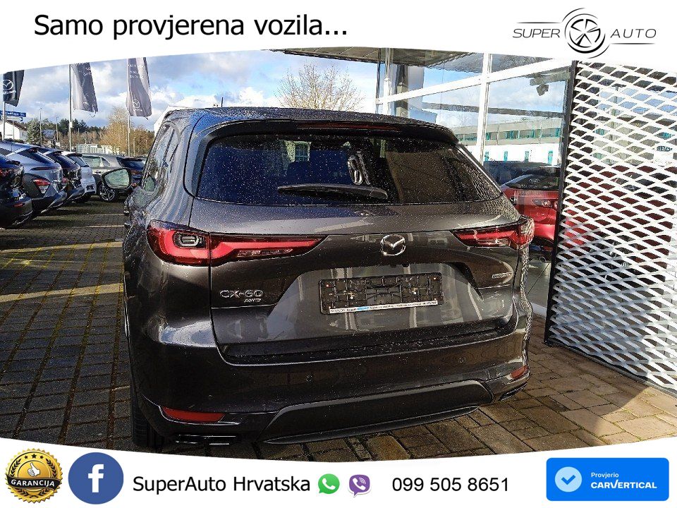 Mazda CX-60 3.3 e-Skyactiv D (254 KS) AWD Automatic MATRIX+GR SJED+KAM