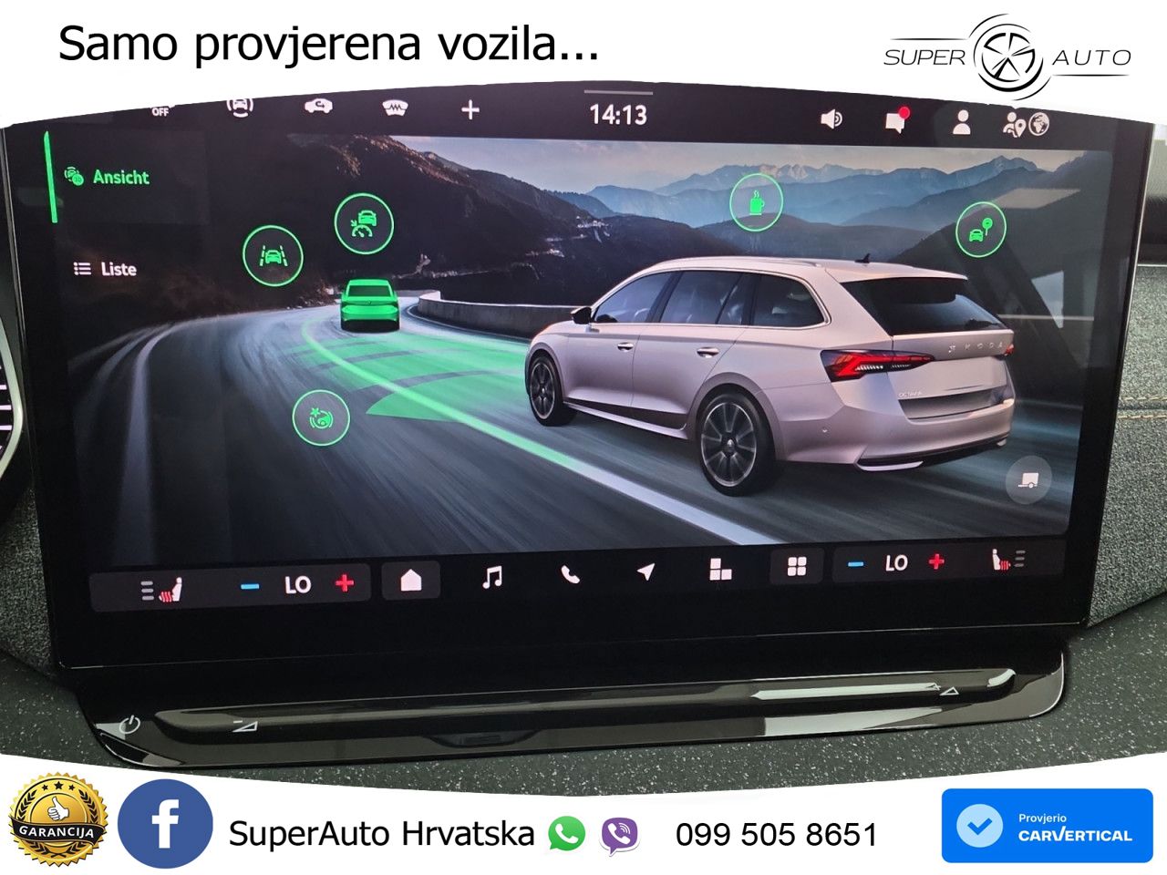Škoda Octavia Combi 2.0 TDI (150 KS) DSG Selection LED+GR SJED+ACC