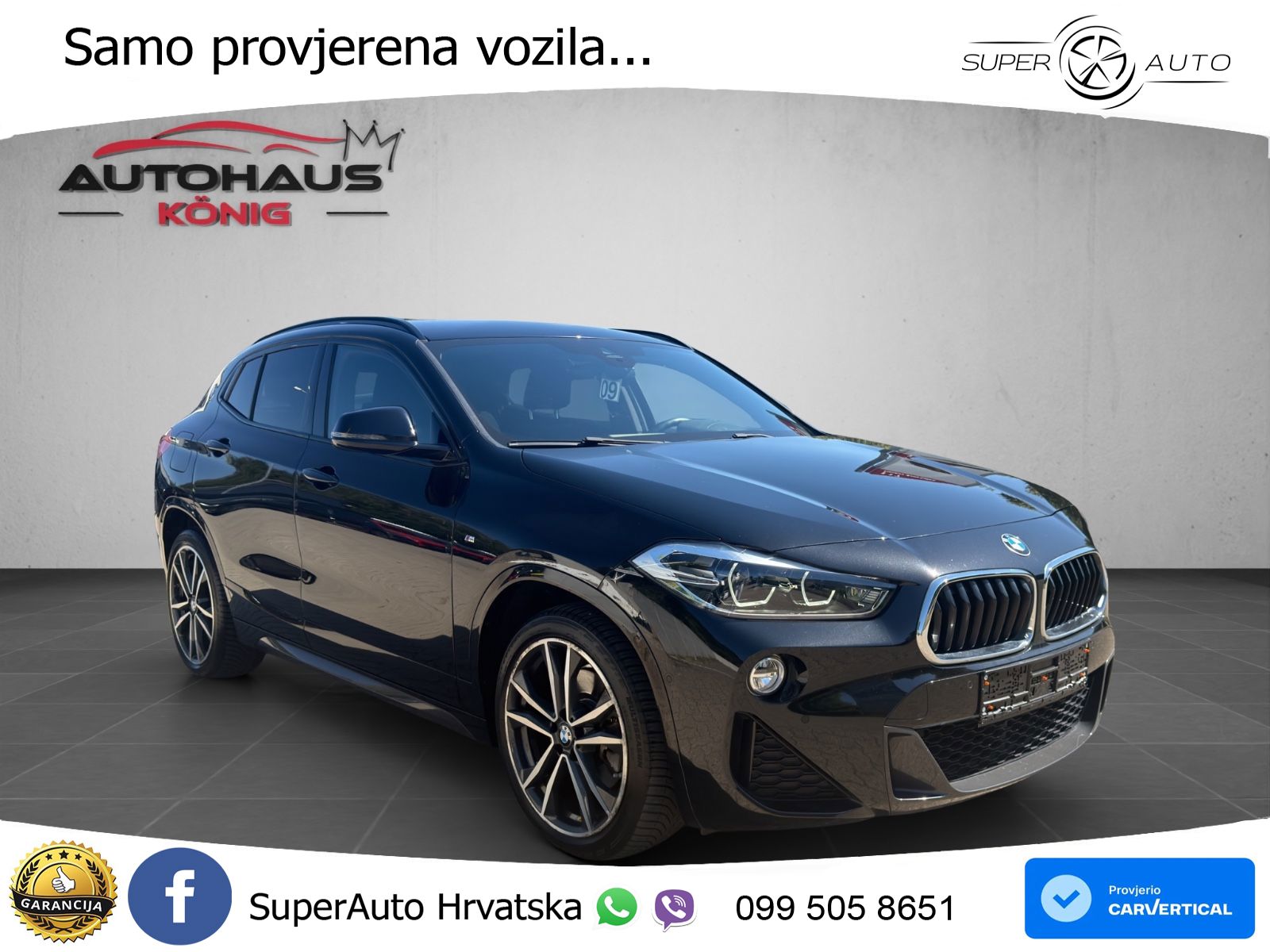 BMW X2 xDrive20d Steptronic M Sport LED+GR SJED+ACC