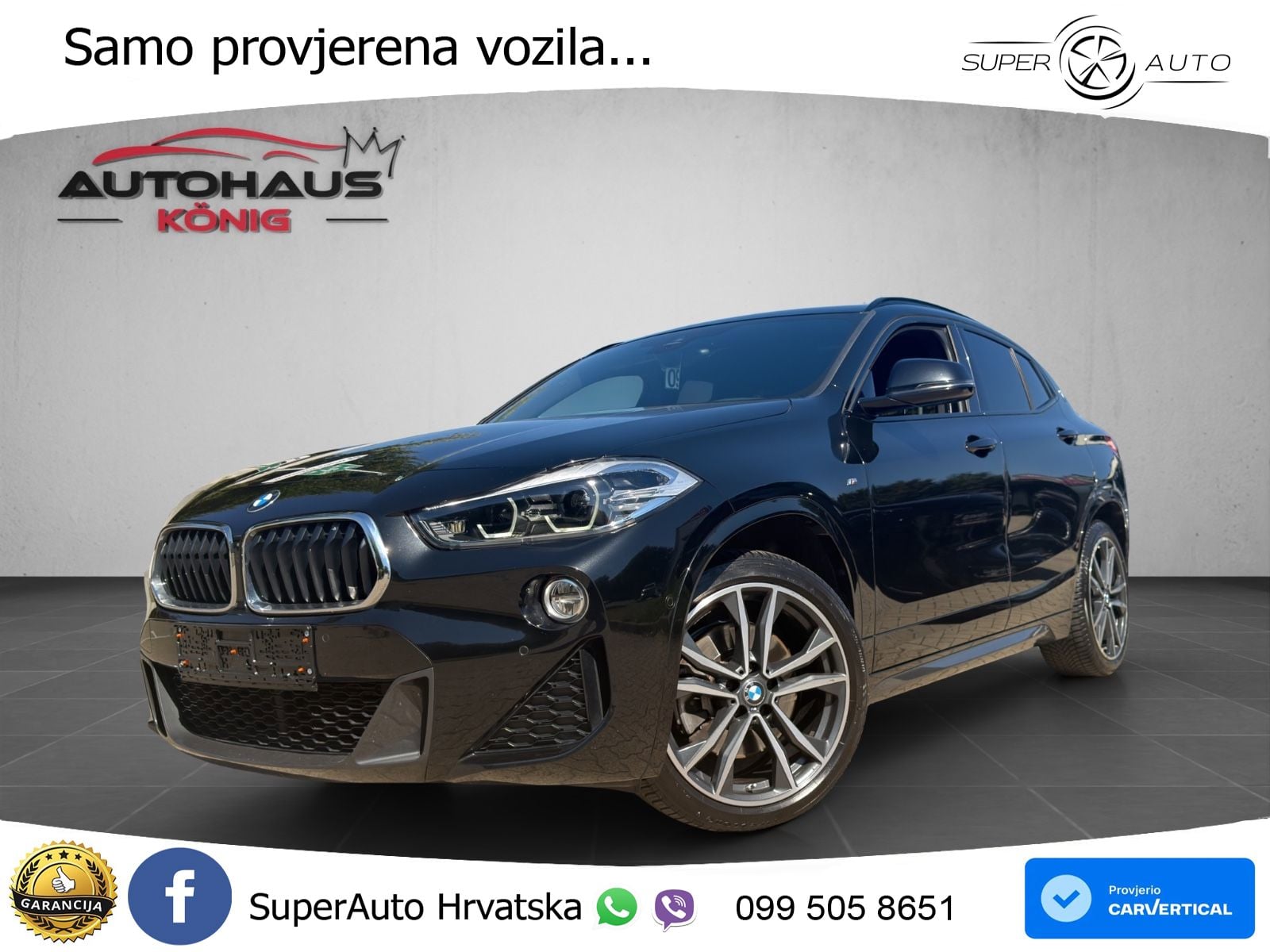BMW X2 xDrive20d Steptronic M Sport LED+GR SJED+ACC