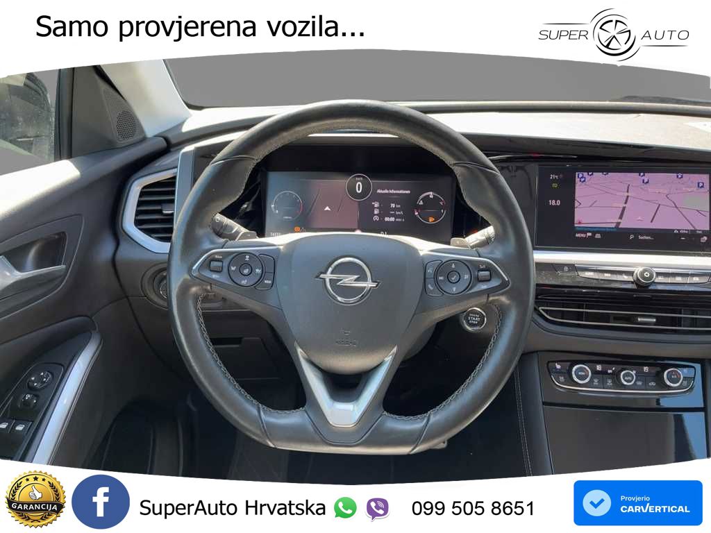 Opel Grandland 1.2i Turbo (130 KS) Automatic Ultimate LED+GR SJED+ACC