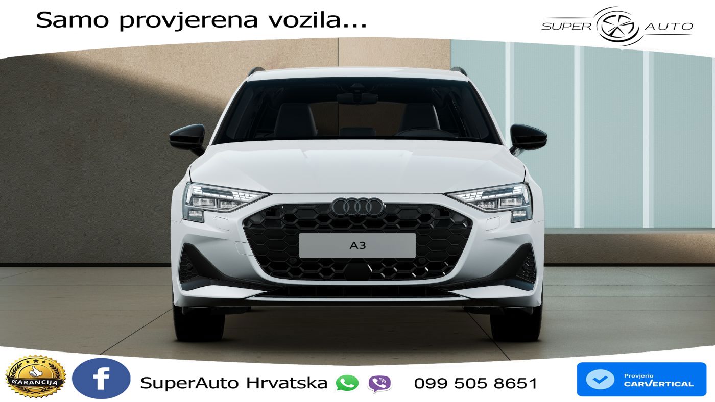 Audi A3 Sportback 40 TFSI e (204 KS) Plug-in Hybrid S tronic advanced MATRIX+GR SJED+KAM