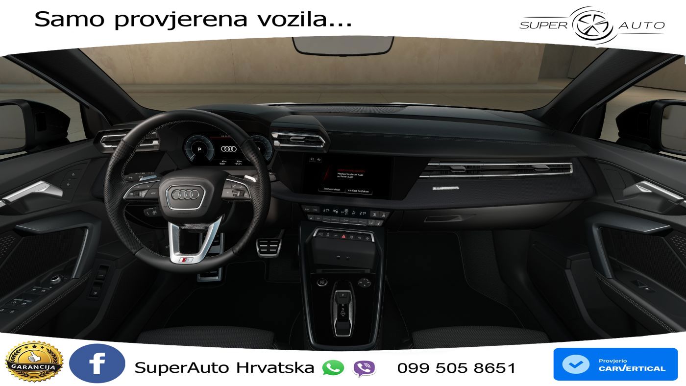 Audi A3 Sportback 40 TFSI e (204 KS) Plug-in Hybrid S tronic advanced MATRIX+GR SJED+KAM