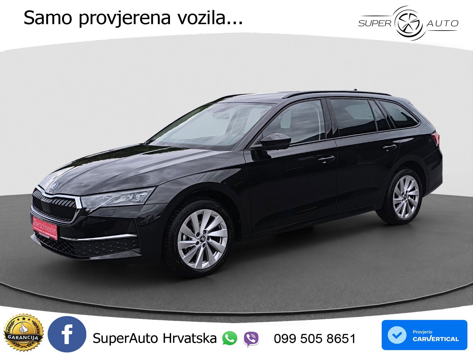 Škoda Octavia Combi 2.0 TDI (150 KS) DSG Selection LED+GR SJED+ACC