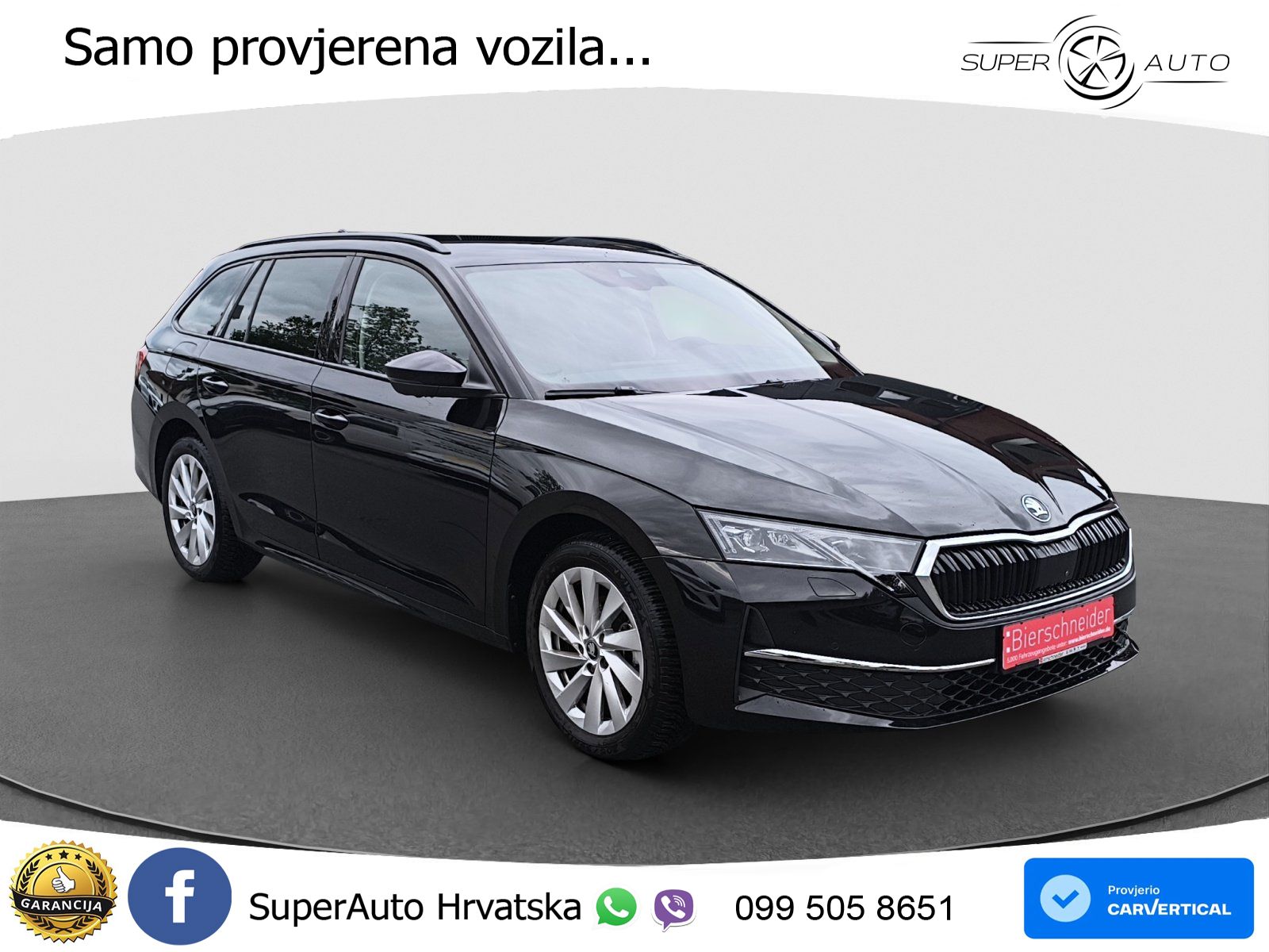 Škoda Octavia Combi 2.0 TDI (150 KS) DSG Selection LED+GR SJED+ACC