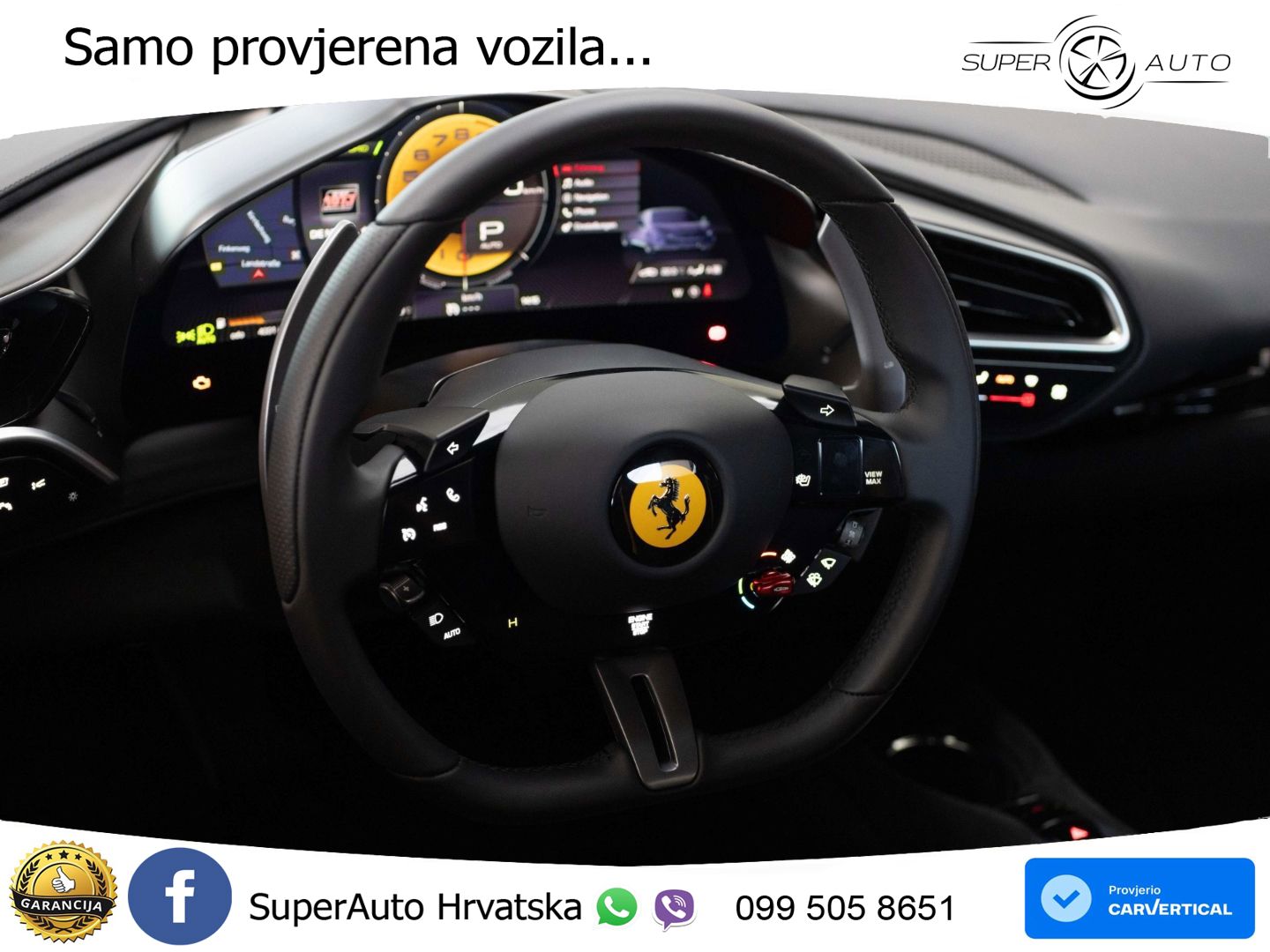 Ferrari 296 GTB 3.0 V6 (830 KS) F1 DCT