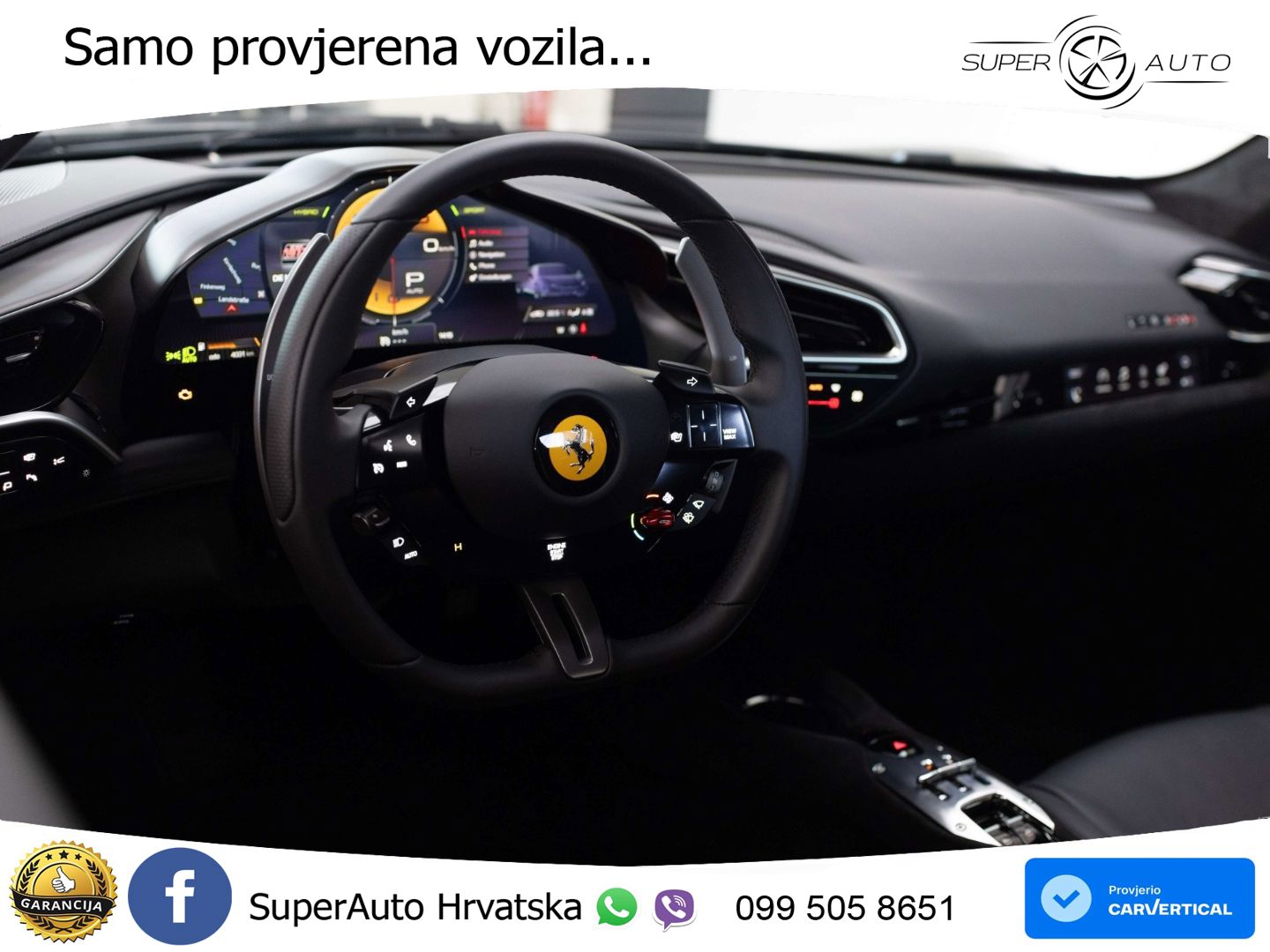 Ferrari 296 GTB 3.0 V6 (830 KS) F1 DCT