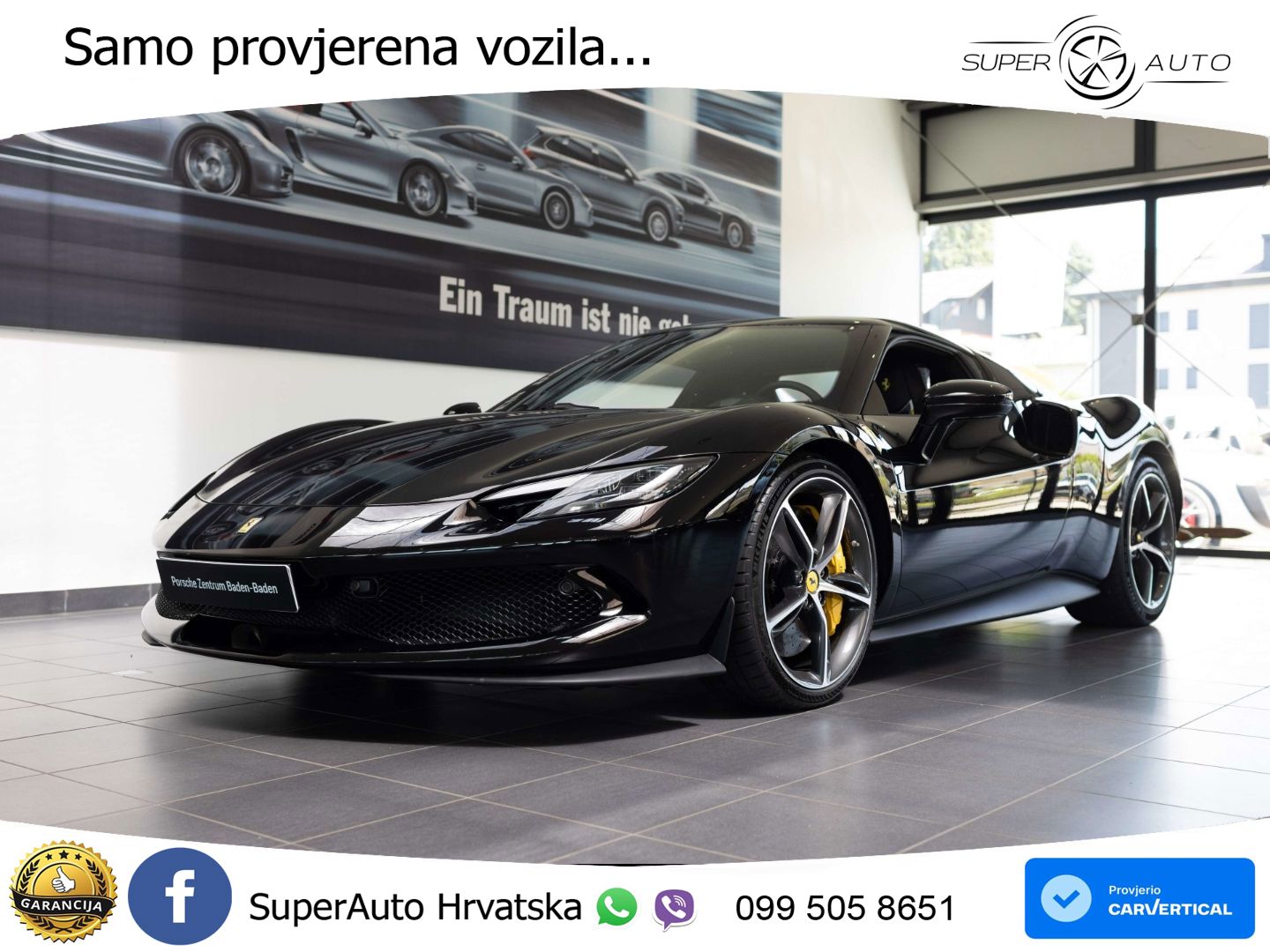 Ferrari 296 GTB 3.0 V6 (830 KS) F1 DCT