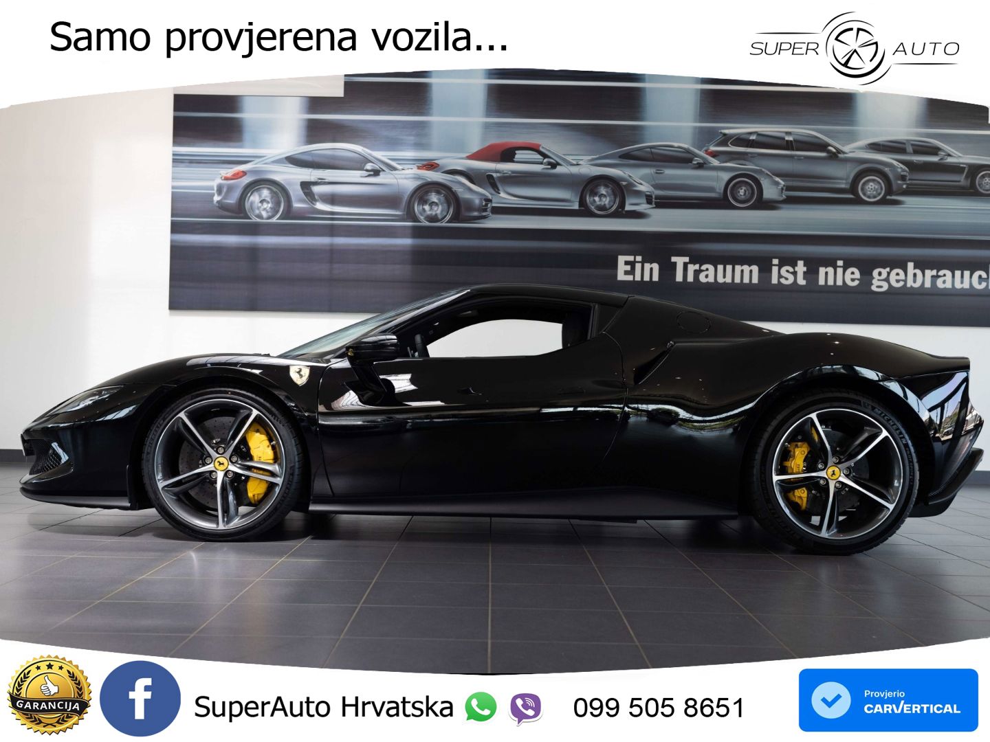 Ferrari 296 GTB 3.0 V6 (830 KS) F1 DCT