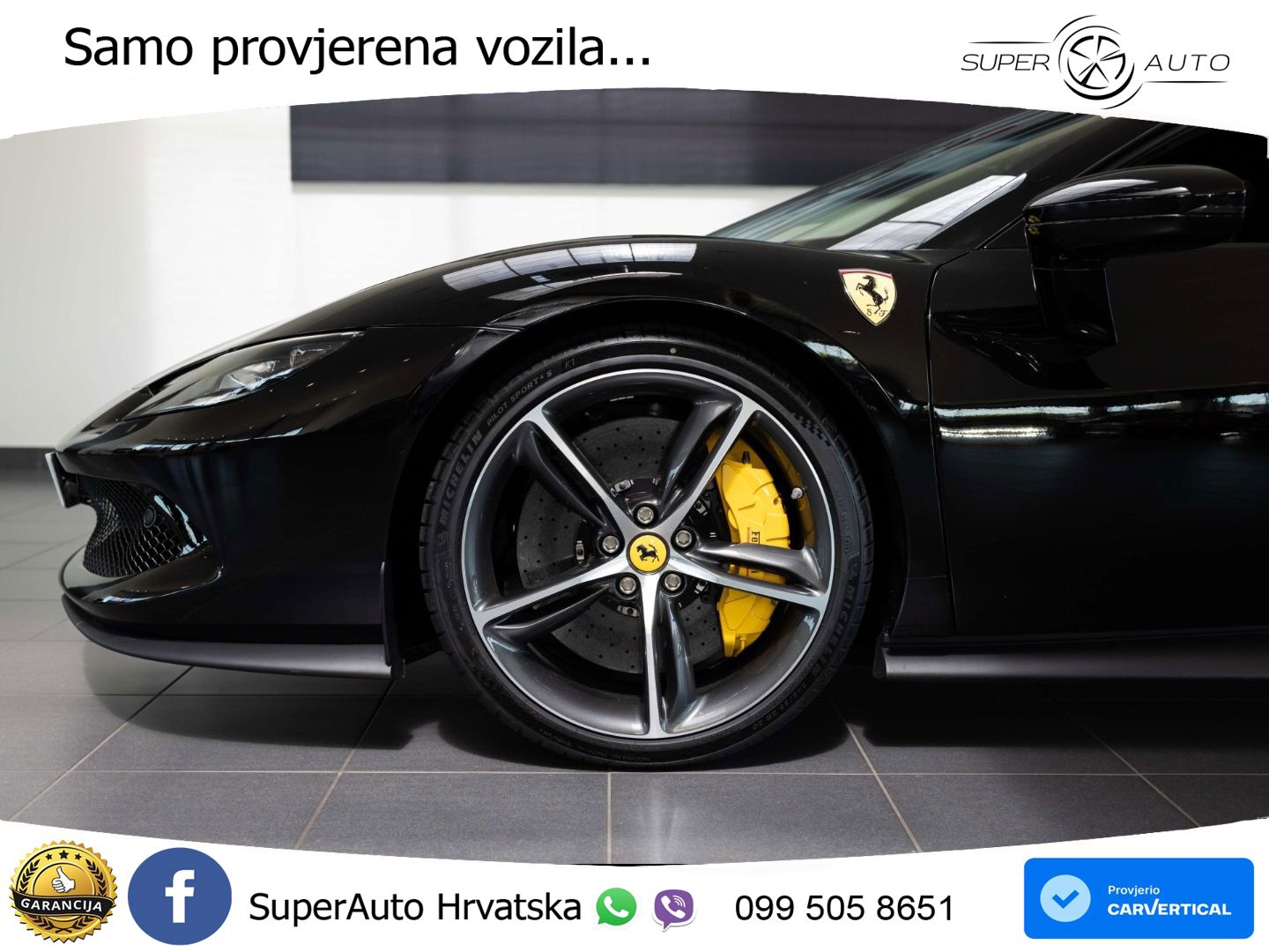 Ferrari 296 GTB 3.0 V6 (830 KS) F1 DCT