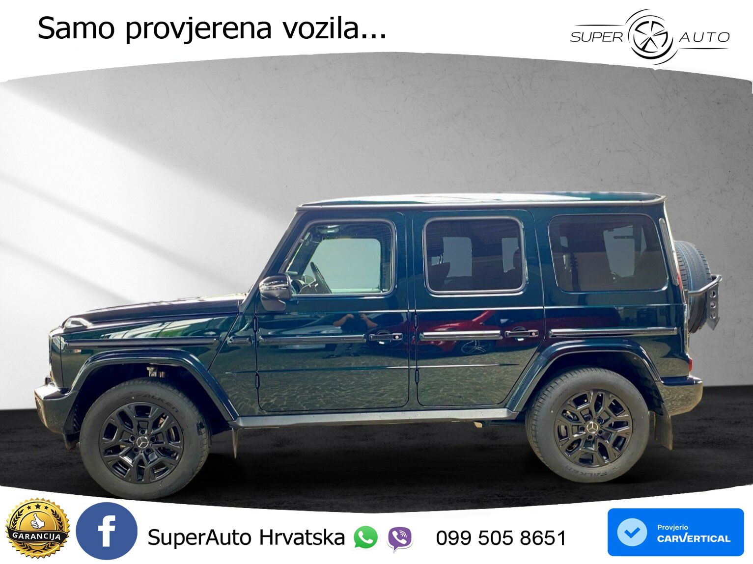 Mercedes G 450d Long (367 KS) 4MATIC 9G-TRONIC Professional LED+GR SJED+ACC