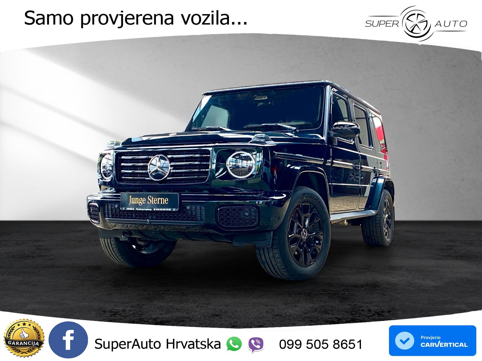 Mercedes G 450d Long (367 KS) 4MATIC 9G-TRONIC Professional LED+GR SJED+ACC