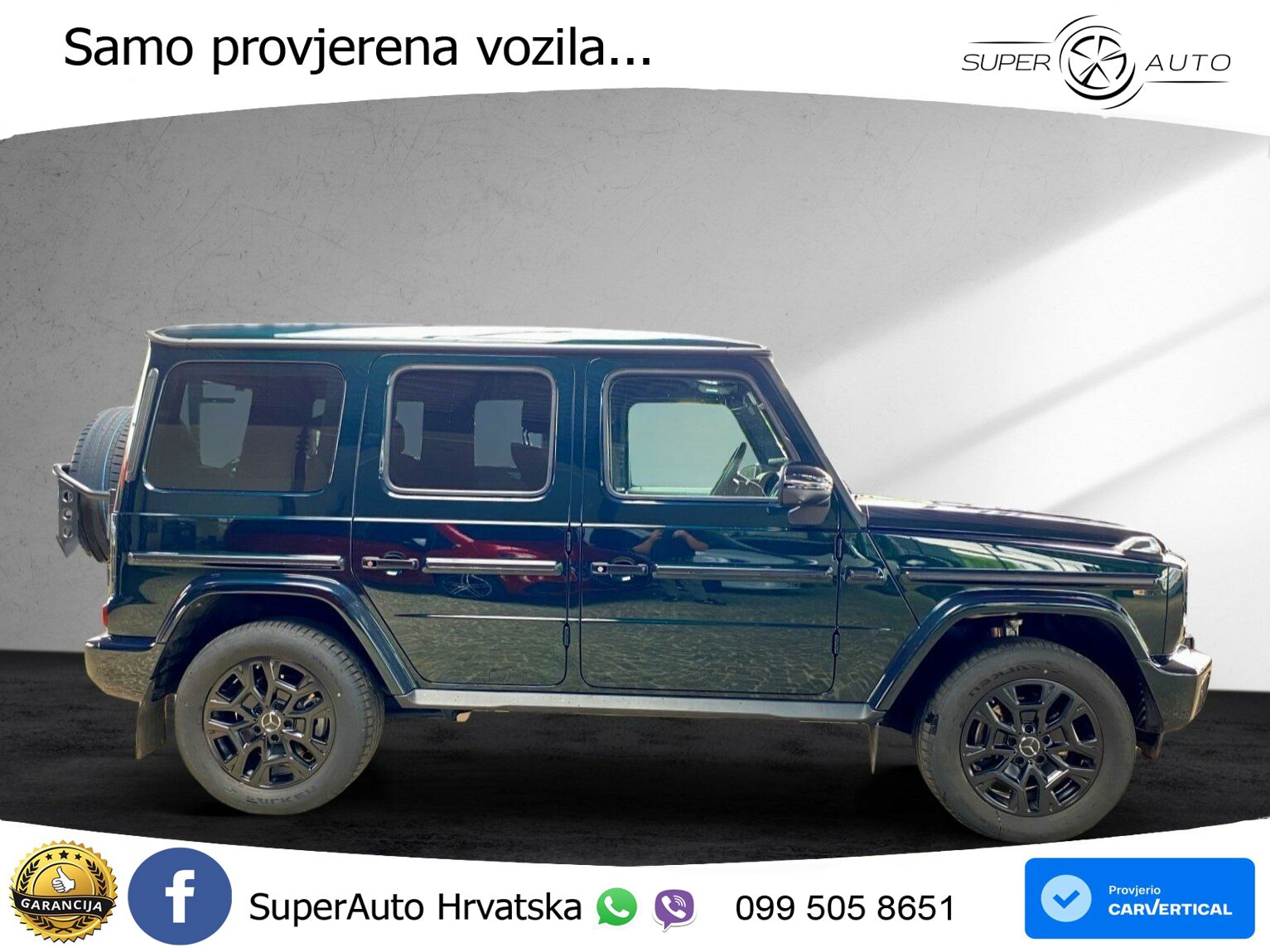 Mercedes G 450d Long (367 KS) 4MATIC 9G-TRONIC Professional LED+GR SJED+ACC