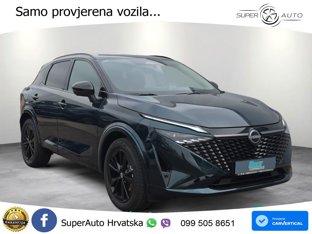Nissan Qashqai 1.3 DIG-T (158 KS) Xtronic N-Design LED+GR SJED+ACC
