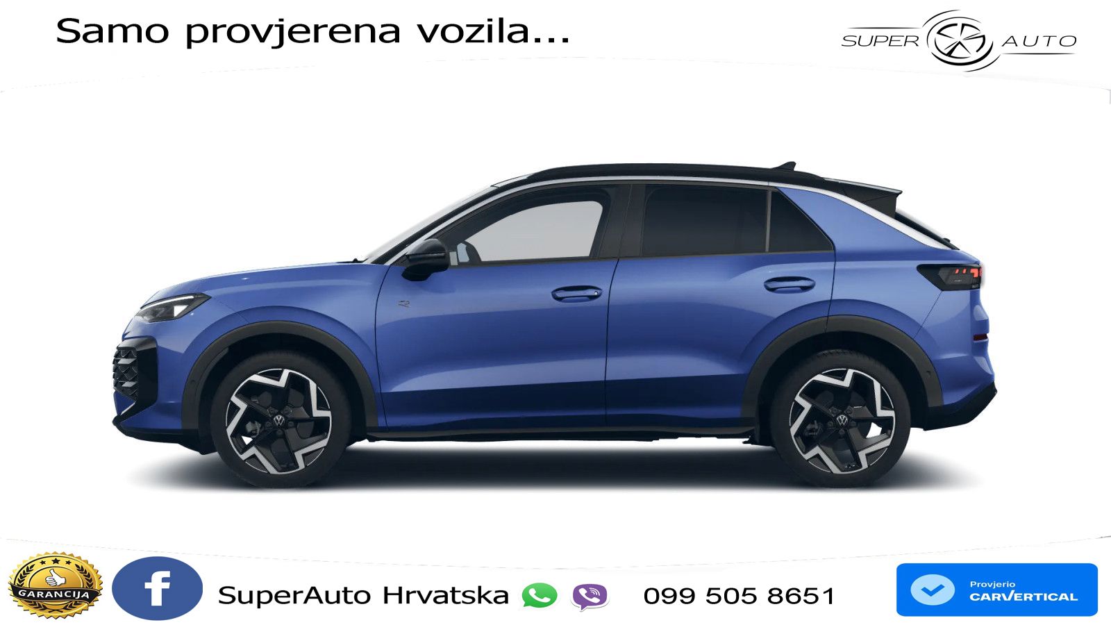 Volkswagen T-Roc 1.5 eTSI (150 KS)  DSG R-Line MATRIX+GR SJED+KAM