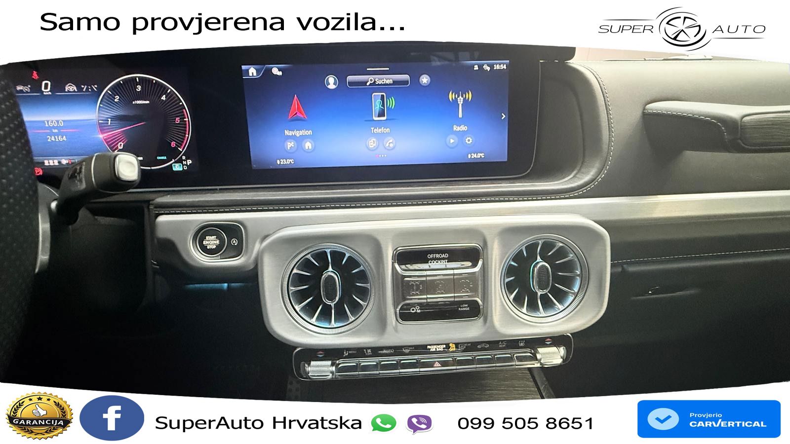 Mercedes G 450d Long (367 KS) 4MATIC 9G-TRONIC LED+GR SJED+ACC