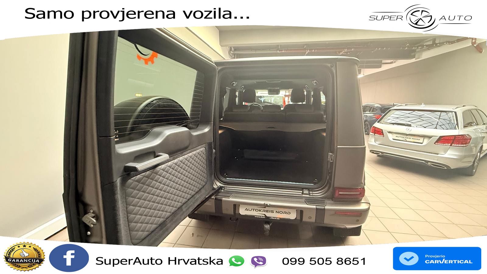 Mercedes G 450d Long (367 KS) 4MATIC 9G-TRONIC LED+GR SJED+ACC
