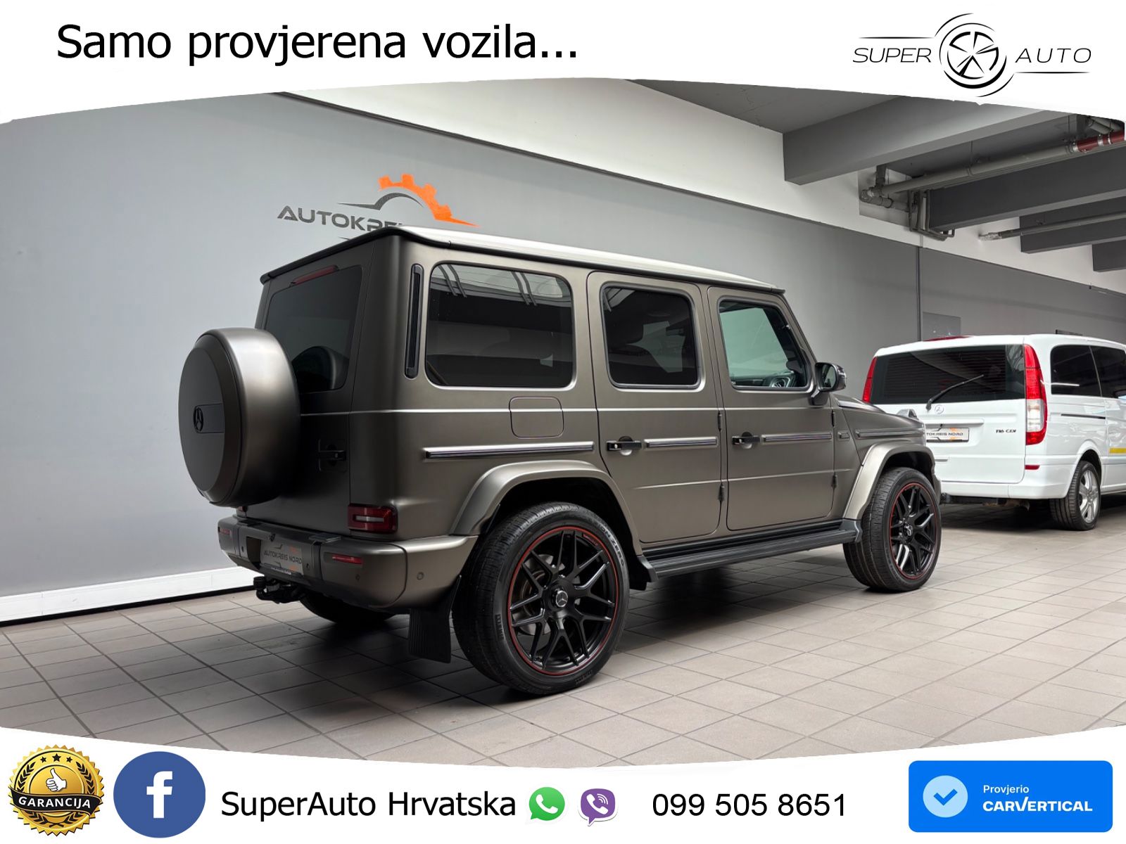 Mercedes G 450d Long (367 KS) 4MATIC 9G-TRONIC LED+GR SJED+ACC