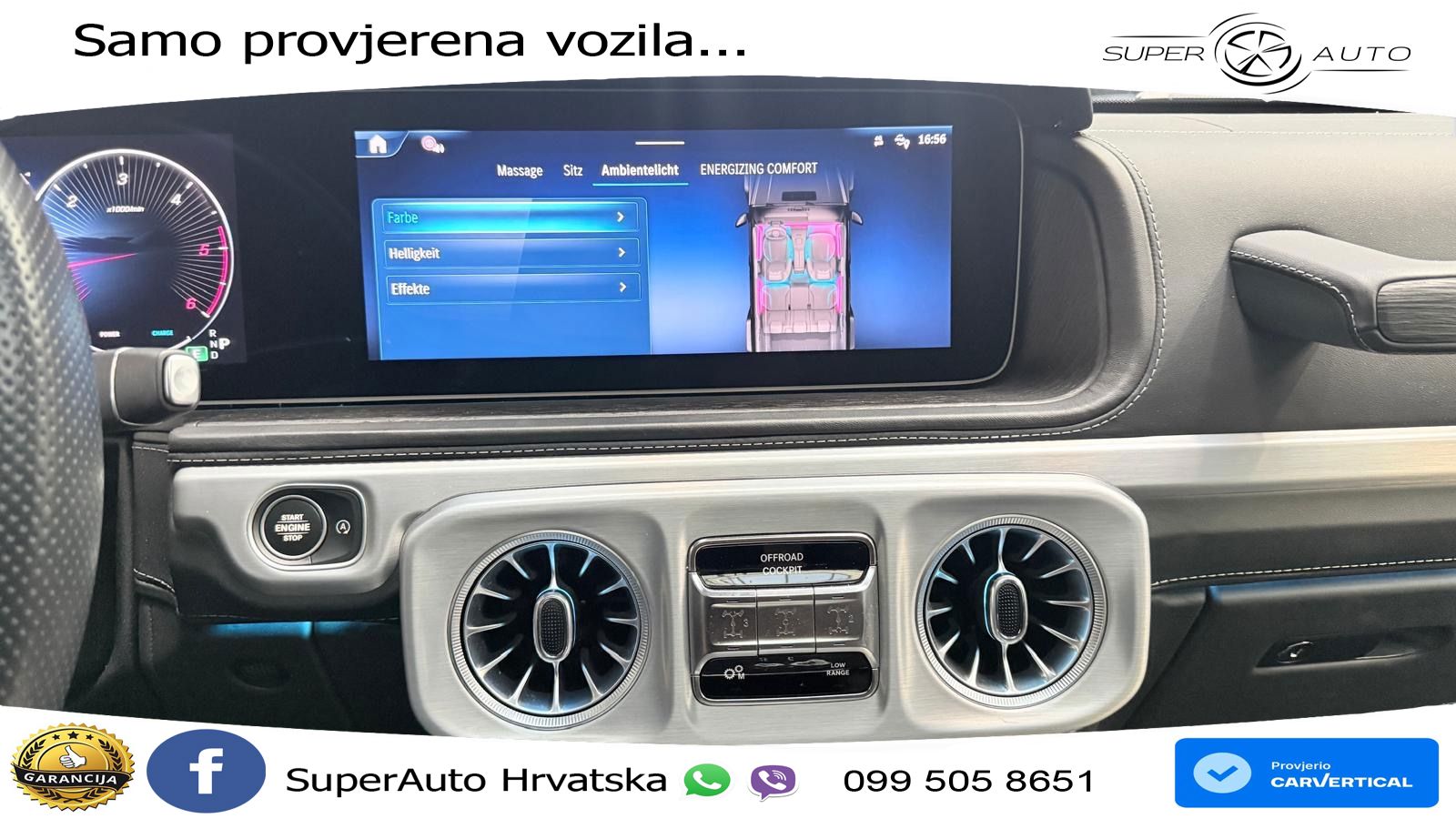 Mercedes G 450d Long (367 KS) 4MATIC 9G-TRONIC LED+GR SJED+ACC