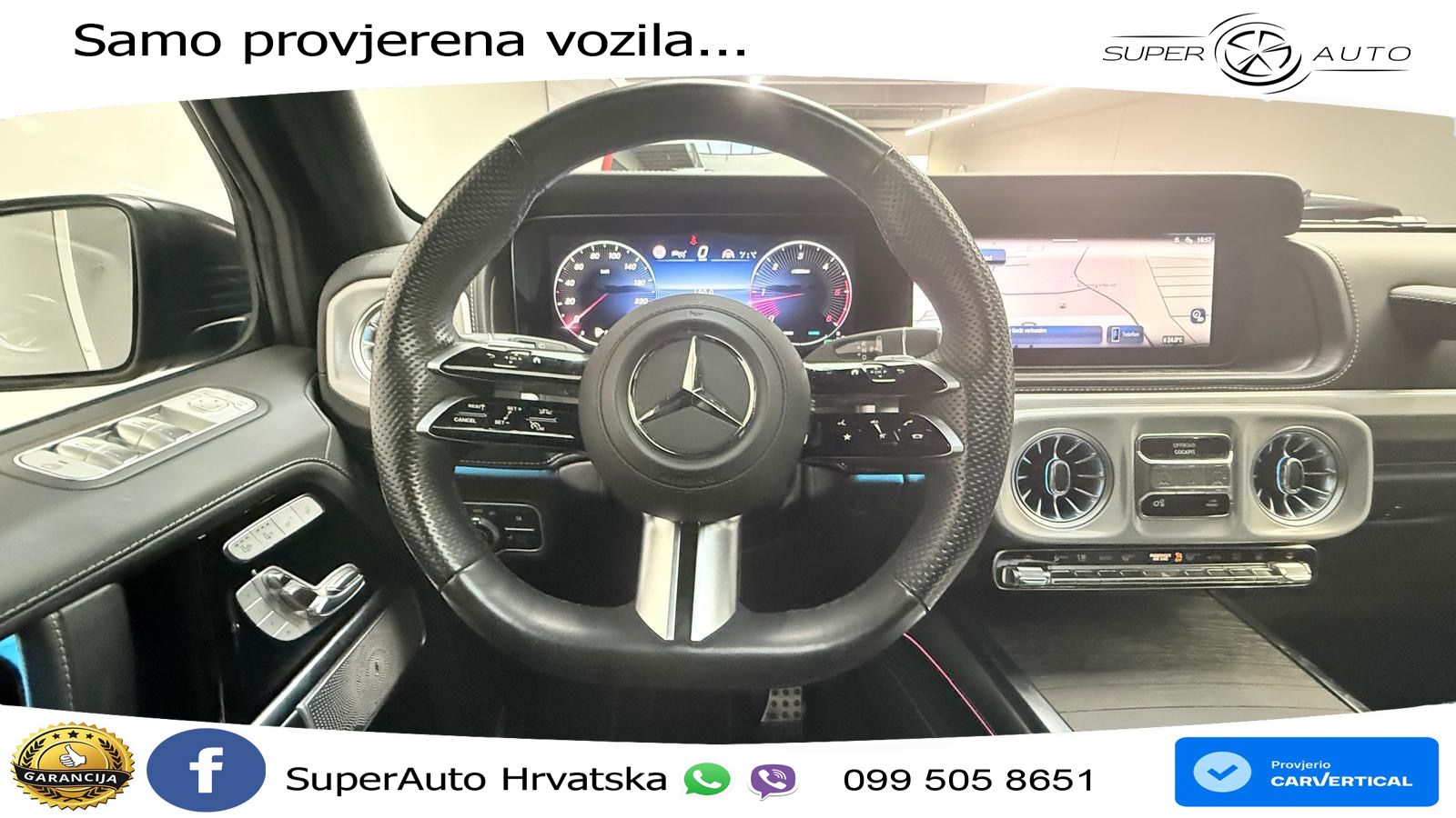 Mercedes G 450d Long (367 KS) 4MATIC 9G-TRONIC LED+GR SJED+ACC