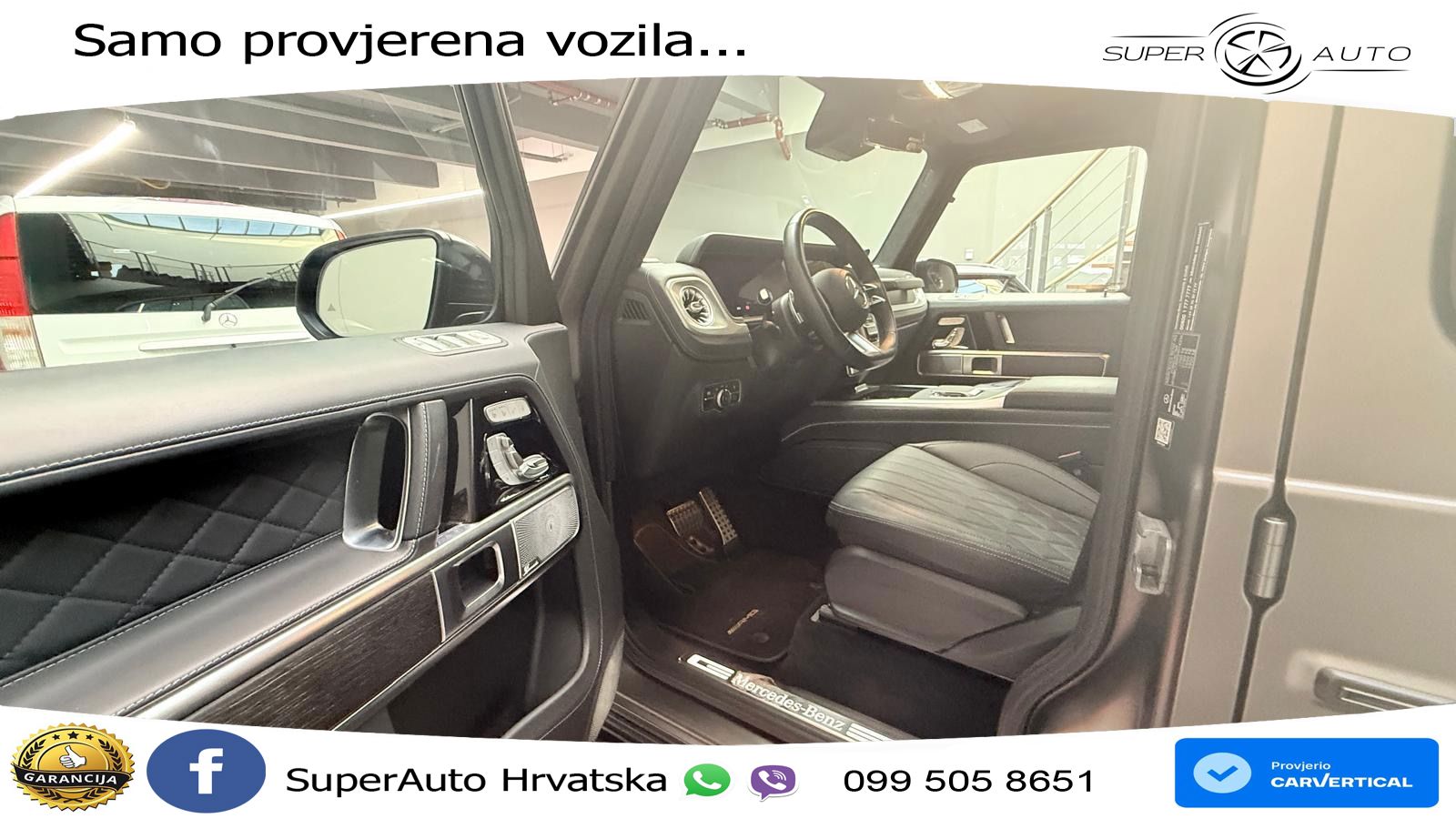 Mercedes G 450d Long (367 KS) 4MATIC 9G-TRONIC LED+GR SJED+ACC