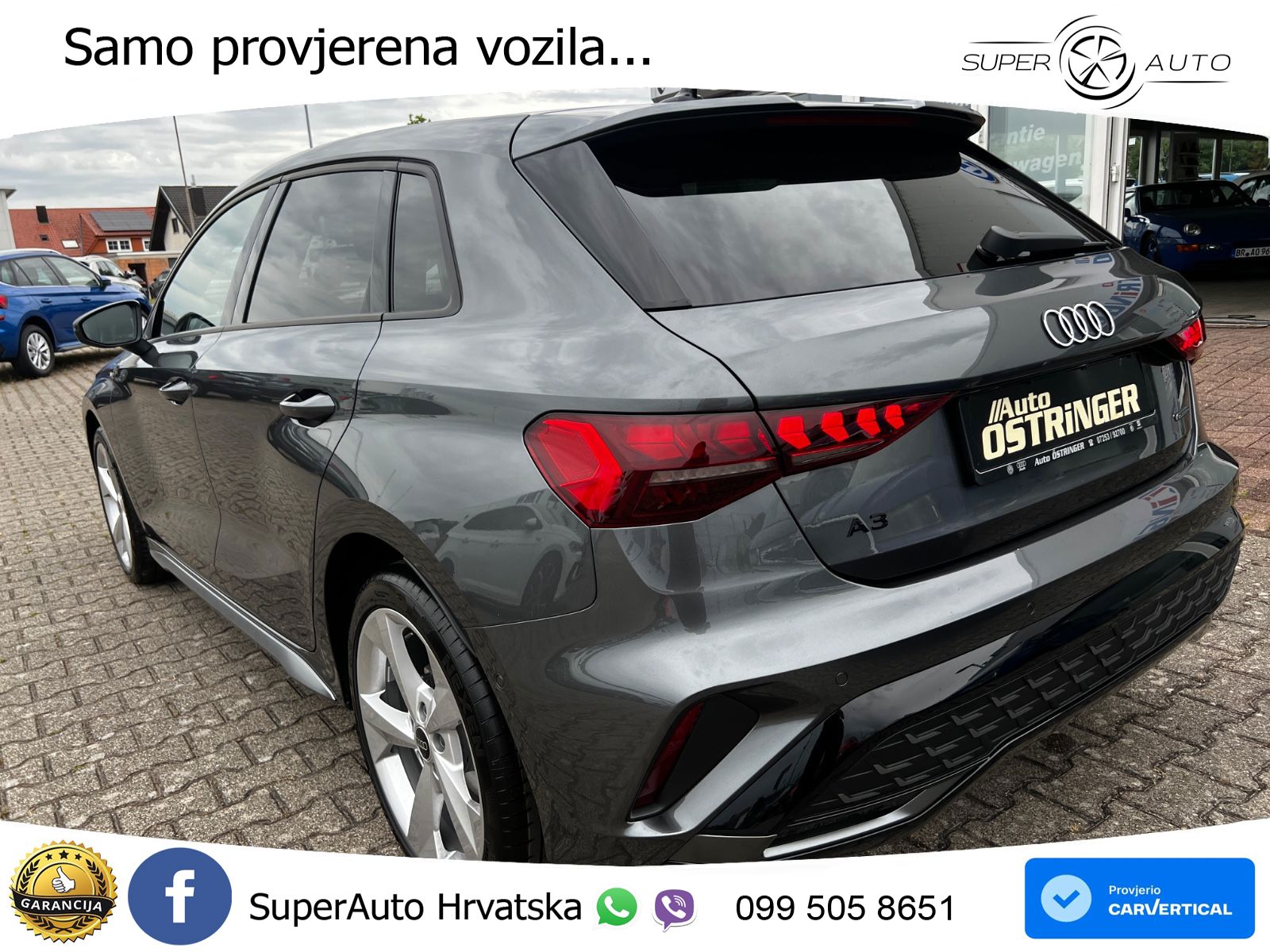 Audi A3 Sportback 40 TFSI (204 KS) quattro S tronic S line