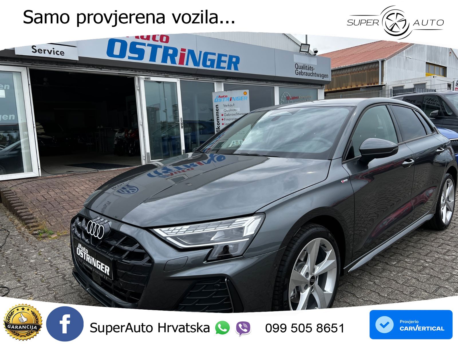 Audi A3 Sportback 40 TFSI (204 KS) quattro S tronic S line